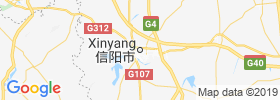 Xinyang map